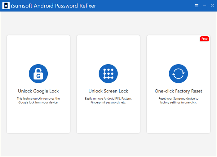 Select Remove Google Lock