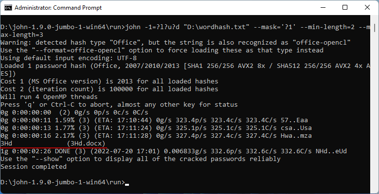 password-shown