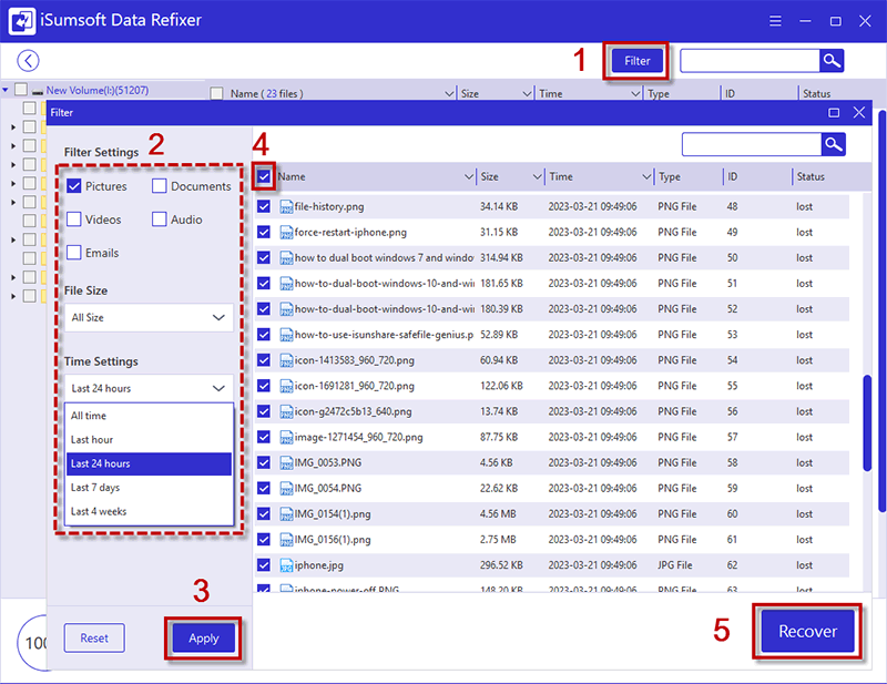 find out permanently deleted files you want to recover