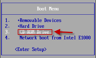 Boot Menu