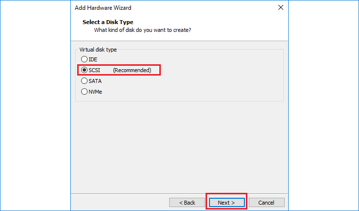 select SCSI