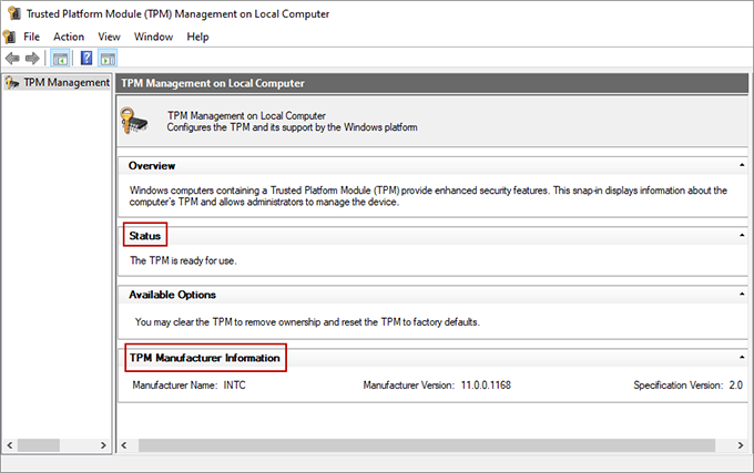 TPM Management