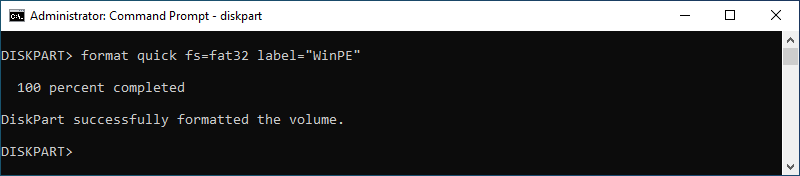 format winre partition