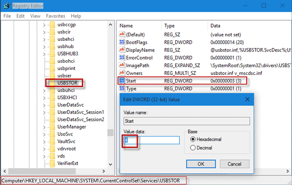 Change value data