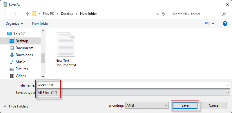 set batch file name and type