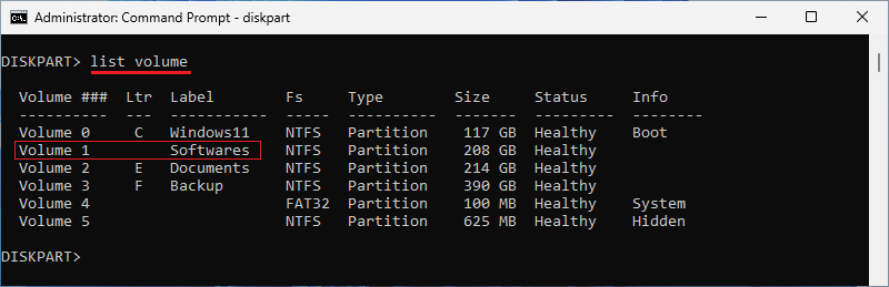 type-list-volume