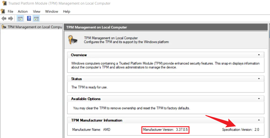 tpm-2.0-specification-version