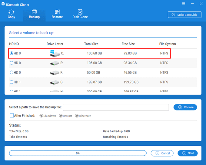 select-volume-to-backup