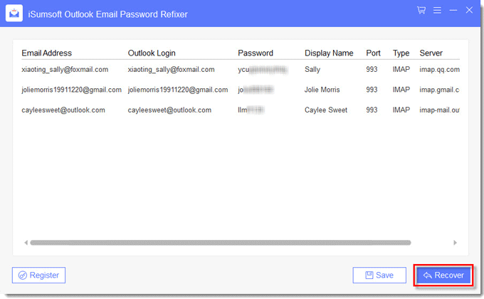 How To Use Isumsoft Outlook Email Password Refixer