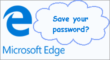 microsoft edge prompts for saving passwords