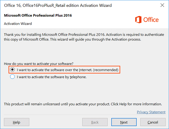 this copy of microsoft office is not activated