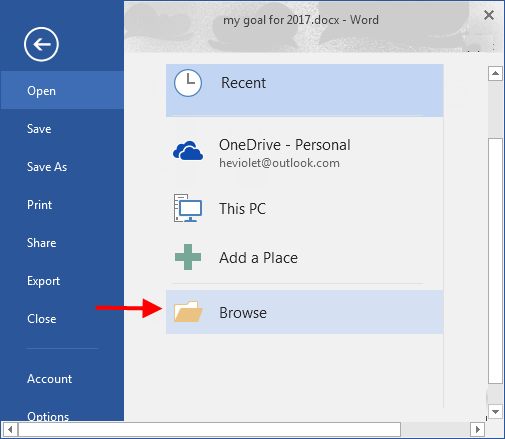 How to Recover the Lost Office Files