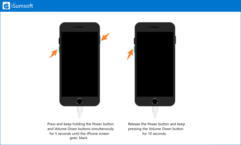 Put iPhone 7 and 7 Plus into DFU mode