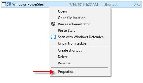 file properties editor windows