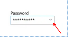 Disable password reveal button in Windows 10