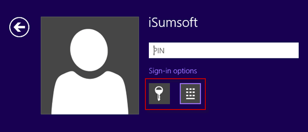 Sign-in Options