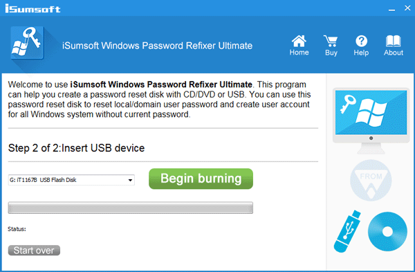 Burn to usb