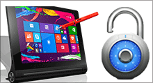 unlock lenovo yoga tablet password