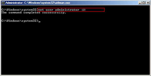 Net User command