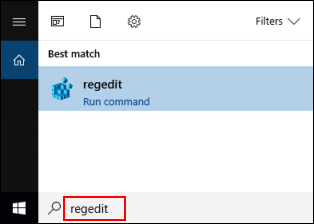 Open Registry Editor