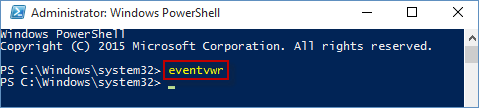 open Windows PowerShell