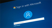 Can't sign in microsoft account