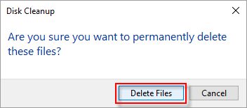 Delete files