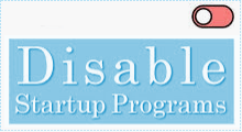 disable startup programs in Windows