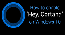 make best use of cortana in Windows 10