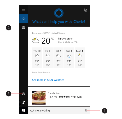 Enable Hey, Cortana