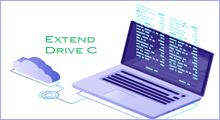 extend C drive without formatting