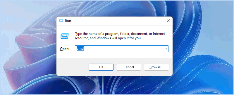 open Command Prompt as administrator