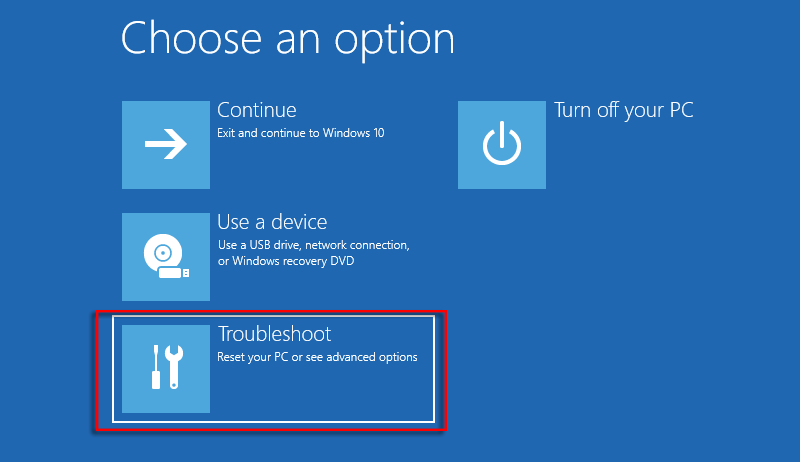 select-troubleshoot