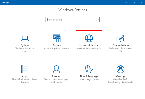 Network Settings