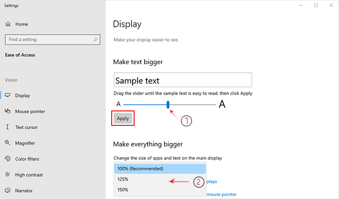 customize your display