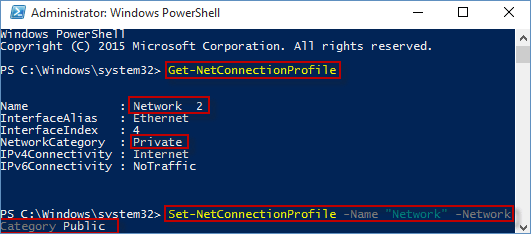 run Windows powershell 