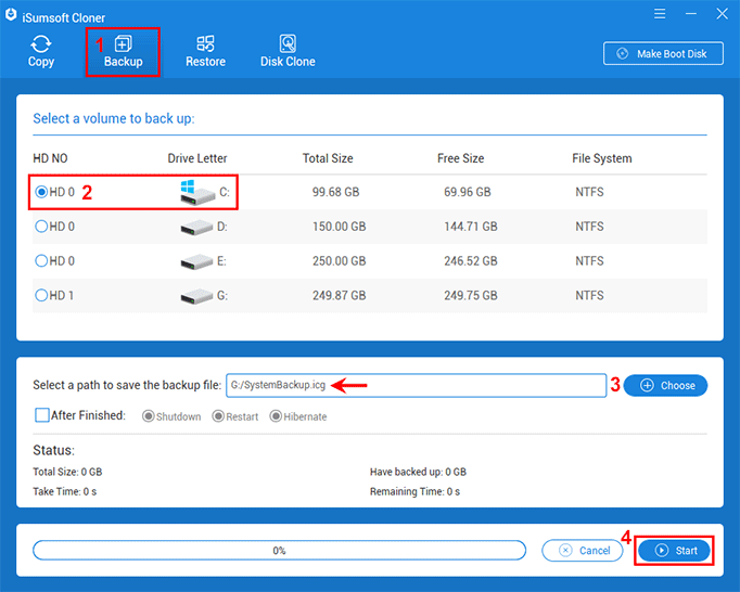 back up Windows 10 before upgrade