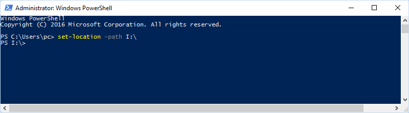 enter command to set target location to find out duplicate files