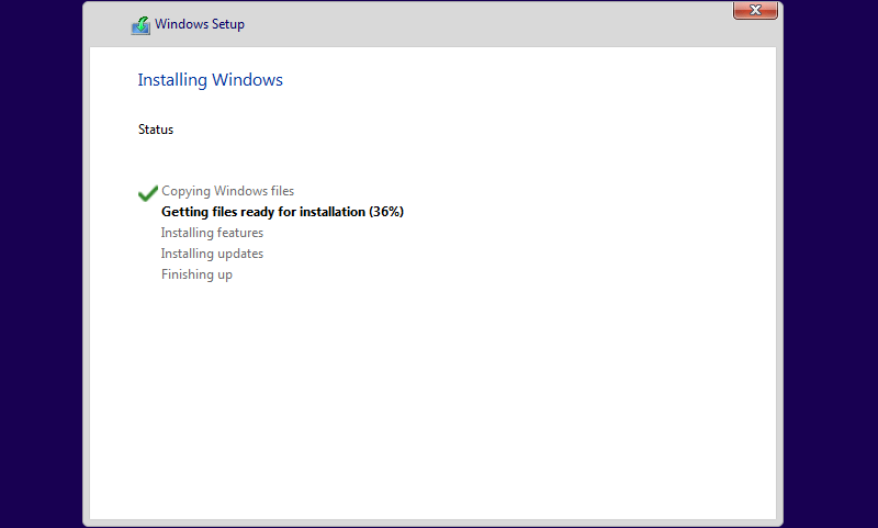 installing windows 11