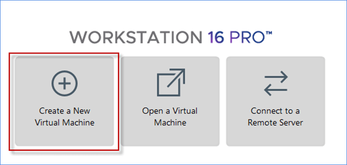 Create a New Virtual Machine