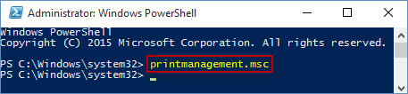 launch windows powershell