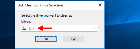 select C drive