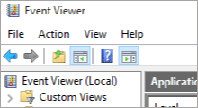 read event viewer logs in Windows 10