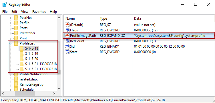  manually clear bad registry