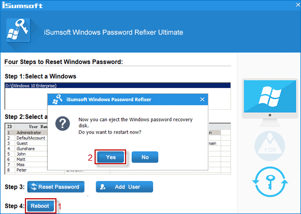 exit usb reset disk drive