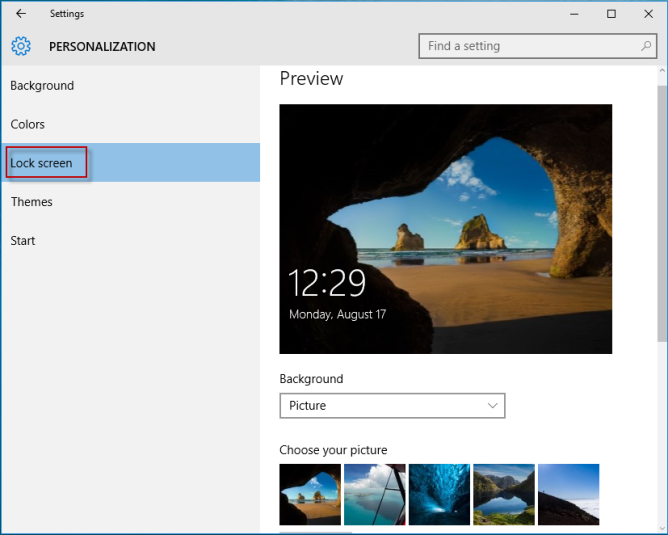 How to Change Lock Screen in Windows 10