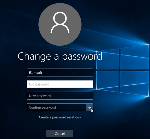 5 Options to Change Password in Windows 10 | iSumsoft