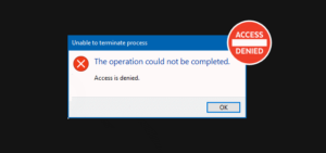 process explorer access denied