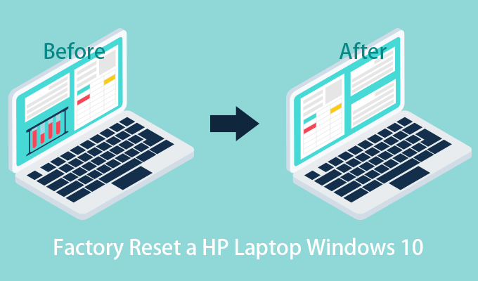 factory reset hp laptop windows 10