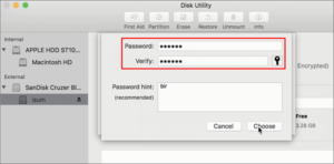 cannot change mac password after upgrade sierra